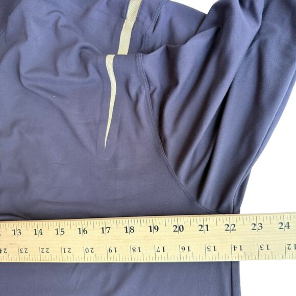 Nike Golf Dri-Fit 1/4 Zip Pullover Purple Long Sleeve Men’s Medium - Picture 7 of 8